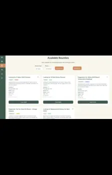 Screenshot of GoBasile – Repair Shop CRM & Marketplace Platform